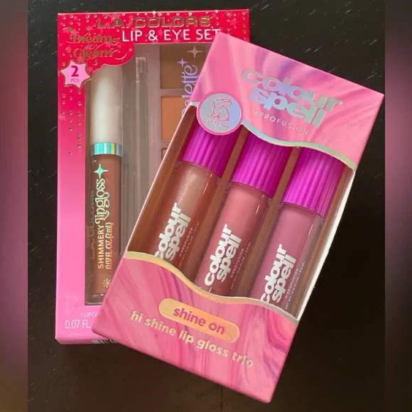 Lip Glosses + Lip Gloss & Eyeshadow Palette Bundle - Picture 2 of 16